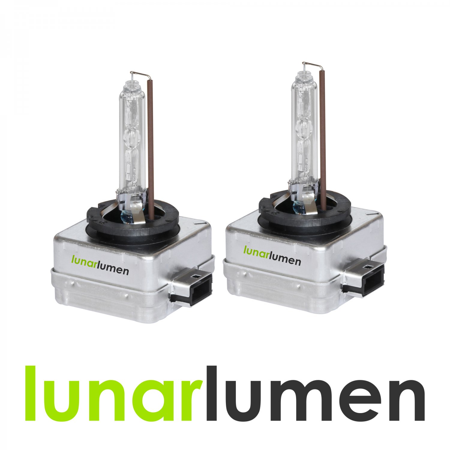 2 x Lunar Lumen D1S HID Xenon Headlight Bulbs 4300K