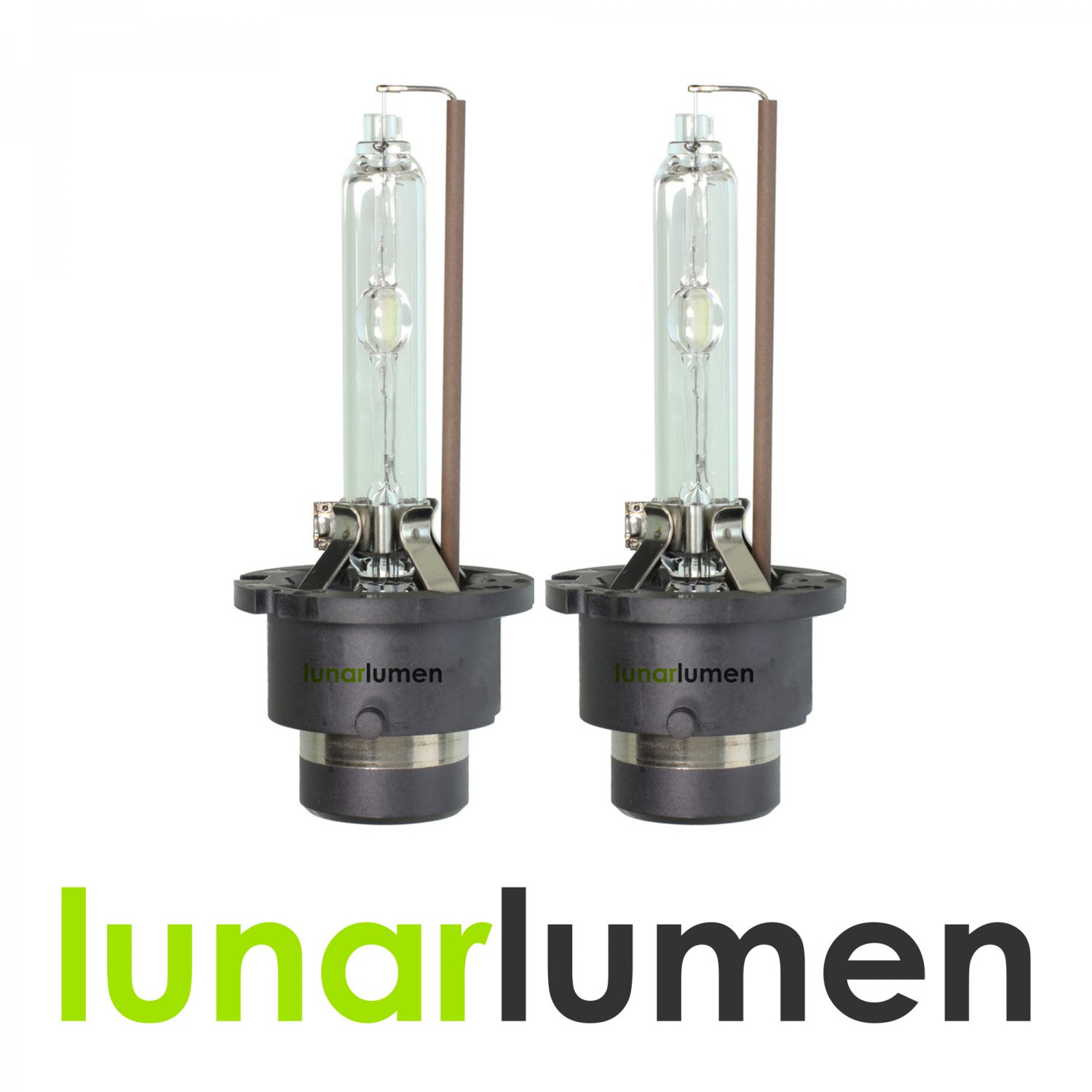 2 x Lunar Lumen D2S HID Xenon Headlight Bulbs 4300K