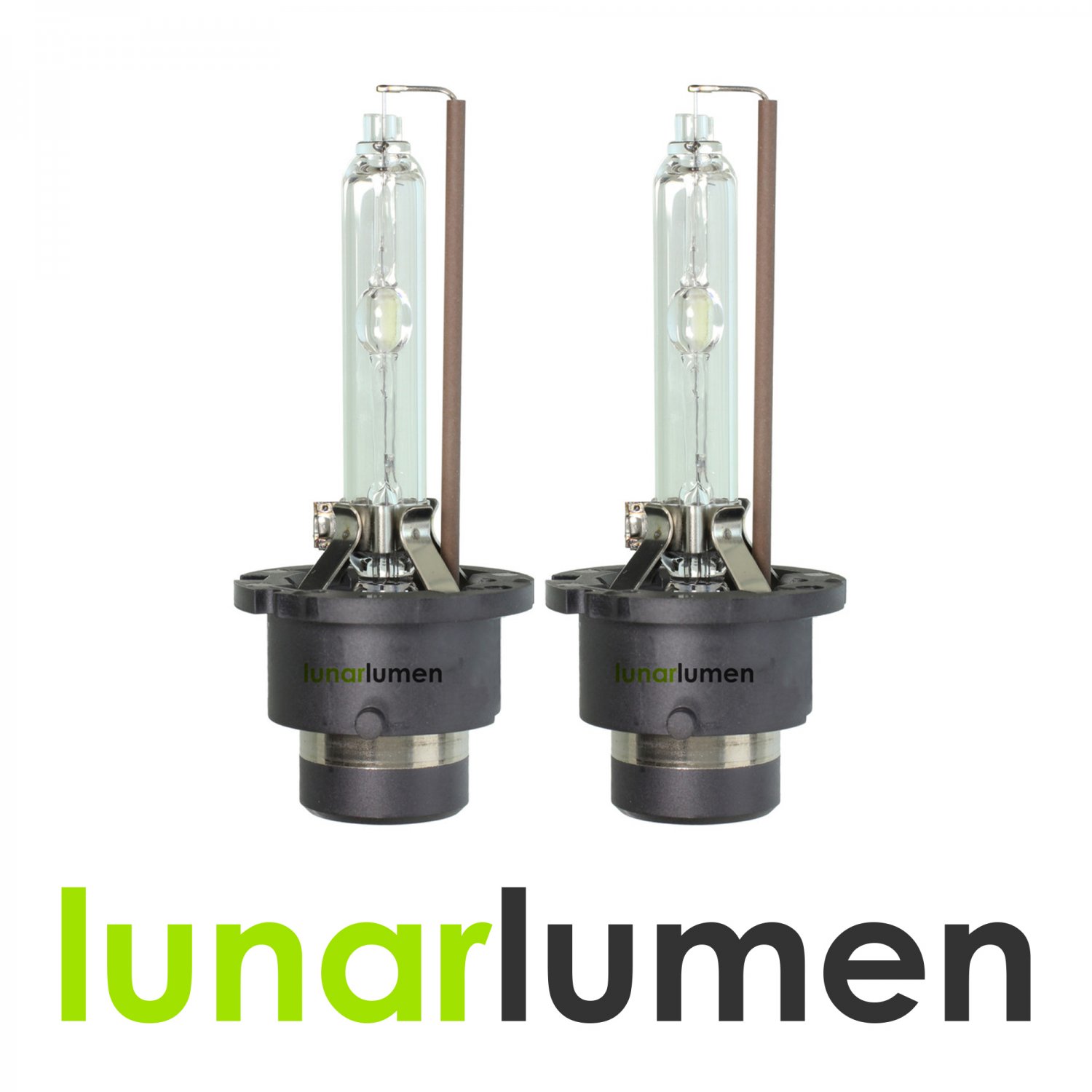 2 x Lunar Lumen D2S HID Xenon Headlight Bulbs 10000K