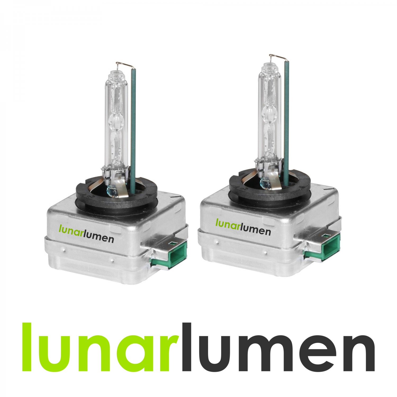 2 x Lunar Lumen D3S HID Xenon Headlight Bulbs 4300K