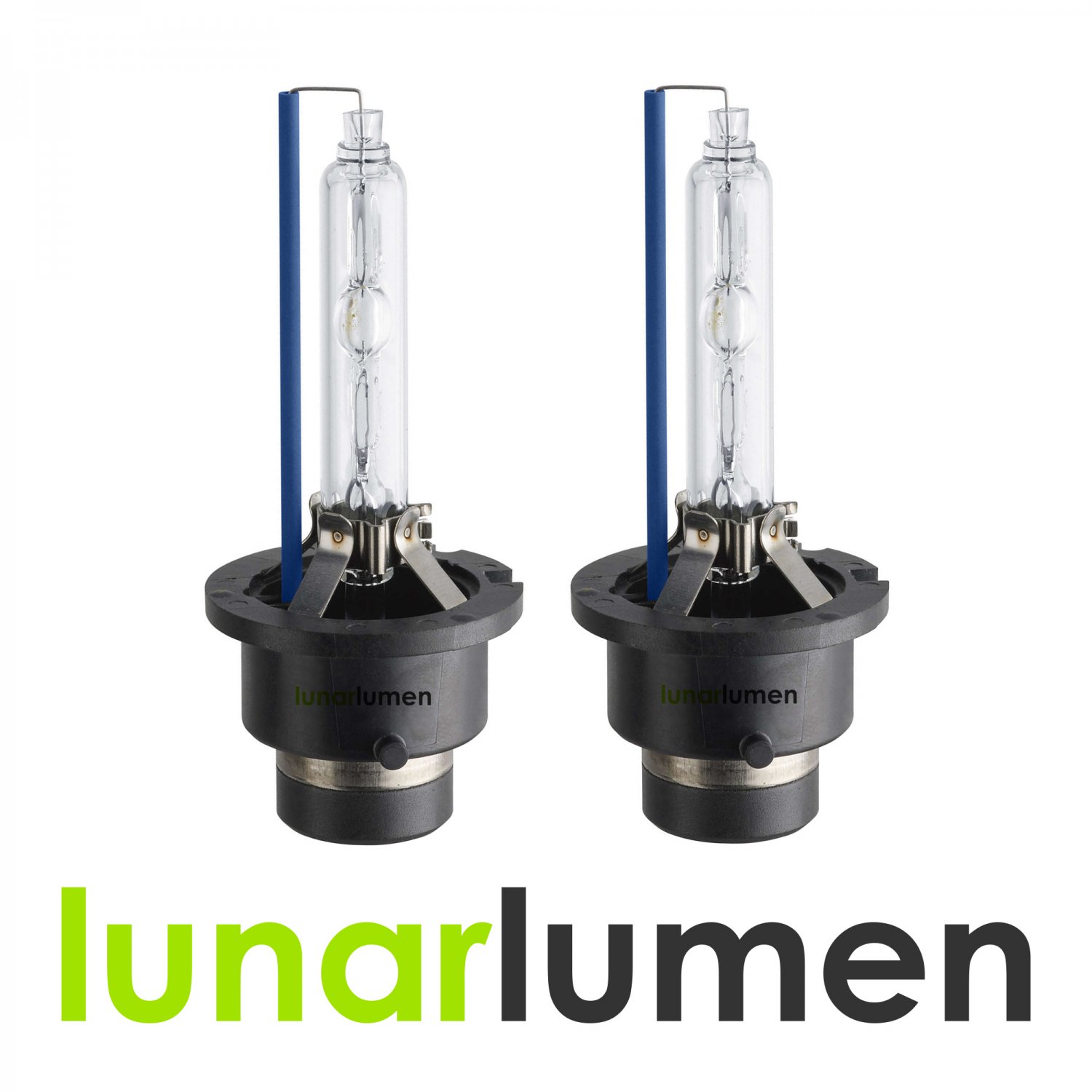 2 x Lunar Lumen D4S HID Xenon Headlight Bulbs 10000K