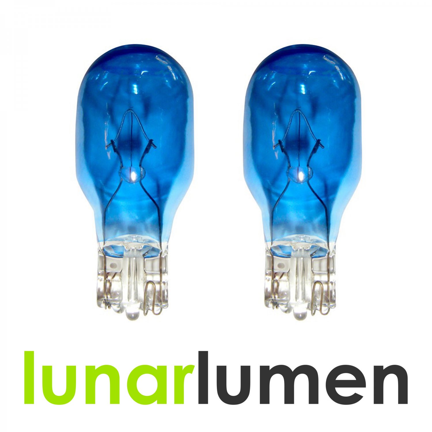 2 x Lunar Lumen W16W T15 Super White 5000K Bulbs