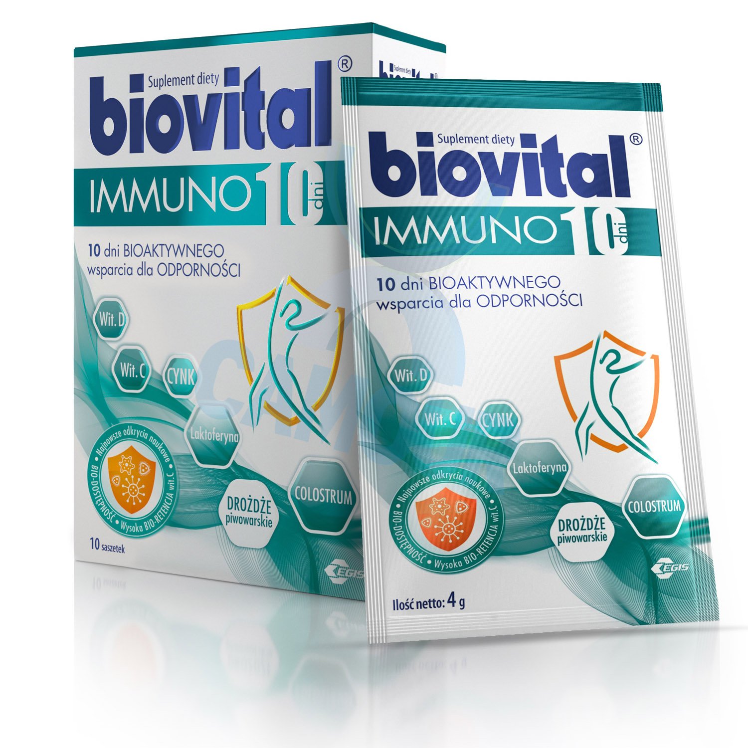 Biovital Immuno 10 Days Program Vitamins Supplement Immune System Boost ...