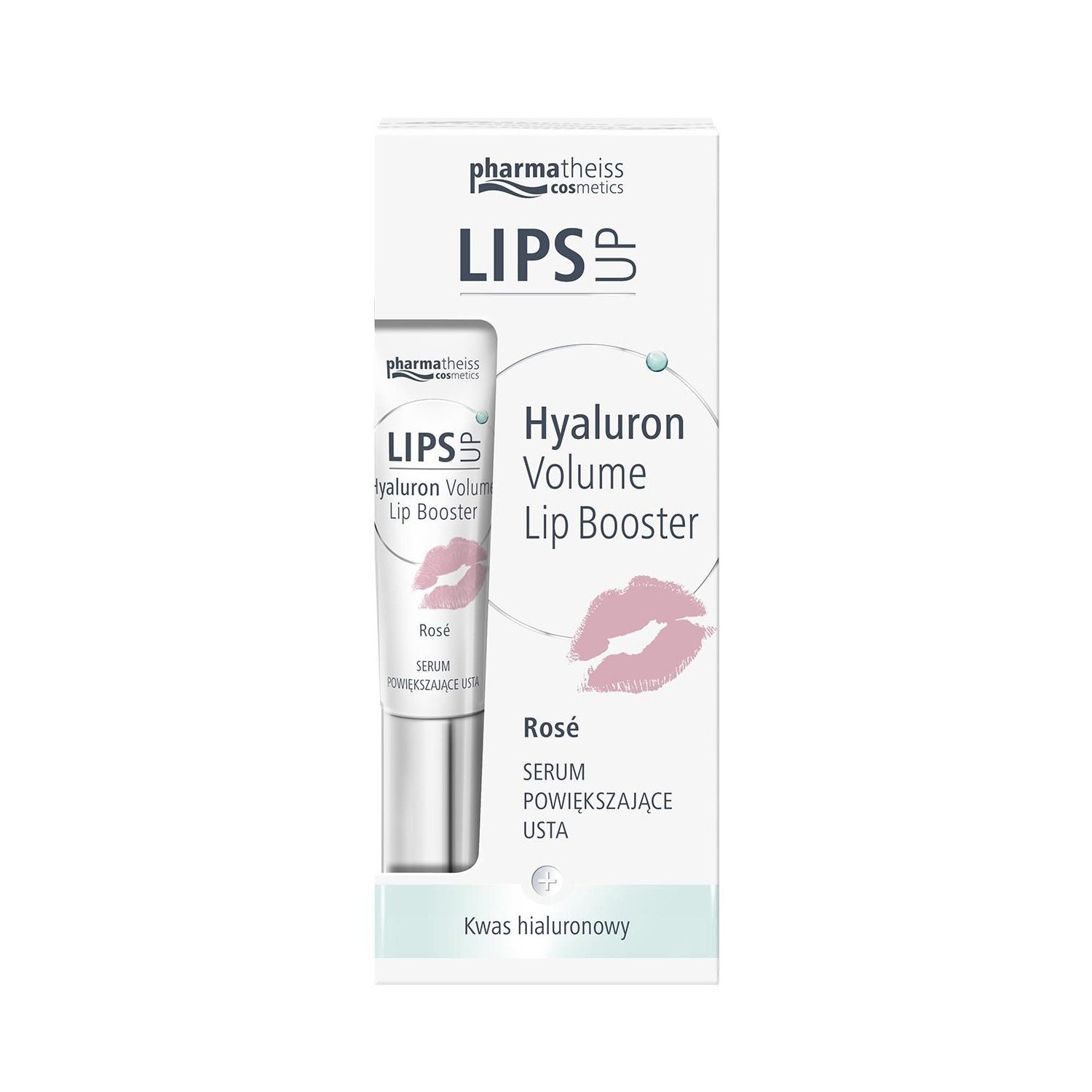 Pharmatheiss Lip Up Lips Booster Filler Plumper Hyaluronic Acid Balm Serum ROSE 7ml