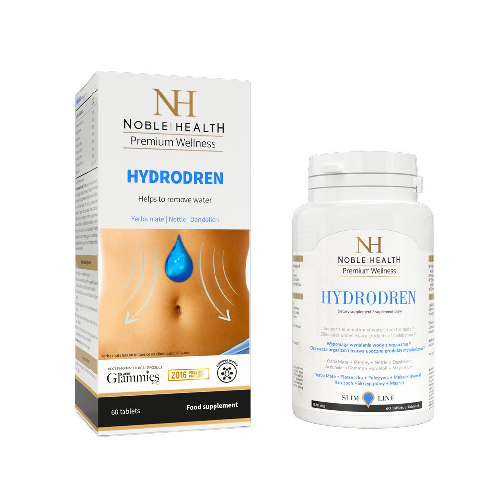 Noble Health HydroDren Body Cleanse Toxins Weight Loss Eliminates Excess Water