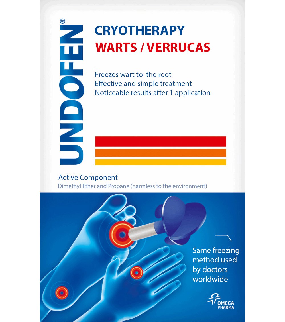 UNDOFEN Wart Verruca Freeze Treatment Remover Cryotherapy Freezing