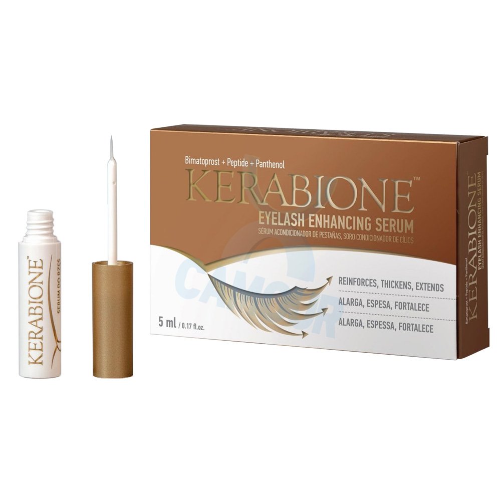 Kerabione Eyelash Growth Enhancing Serum for Long Lash Lashes Enhancer 5ml