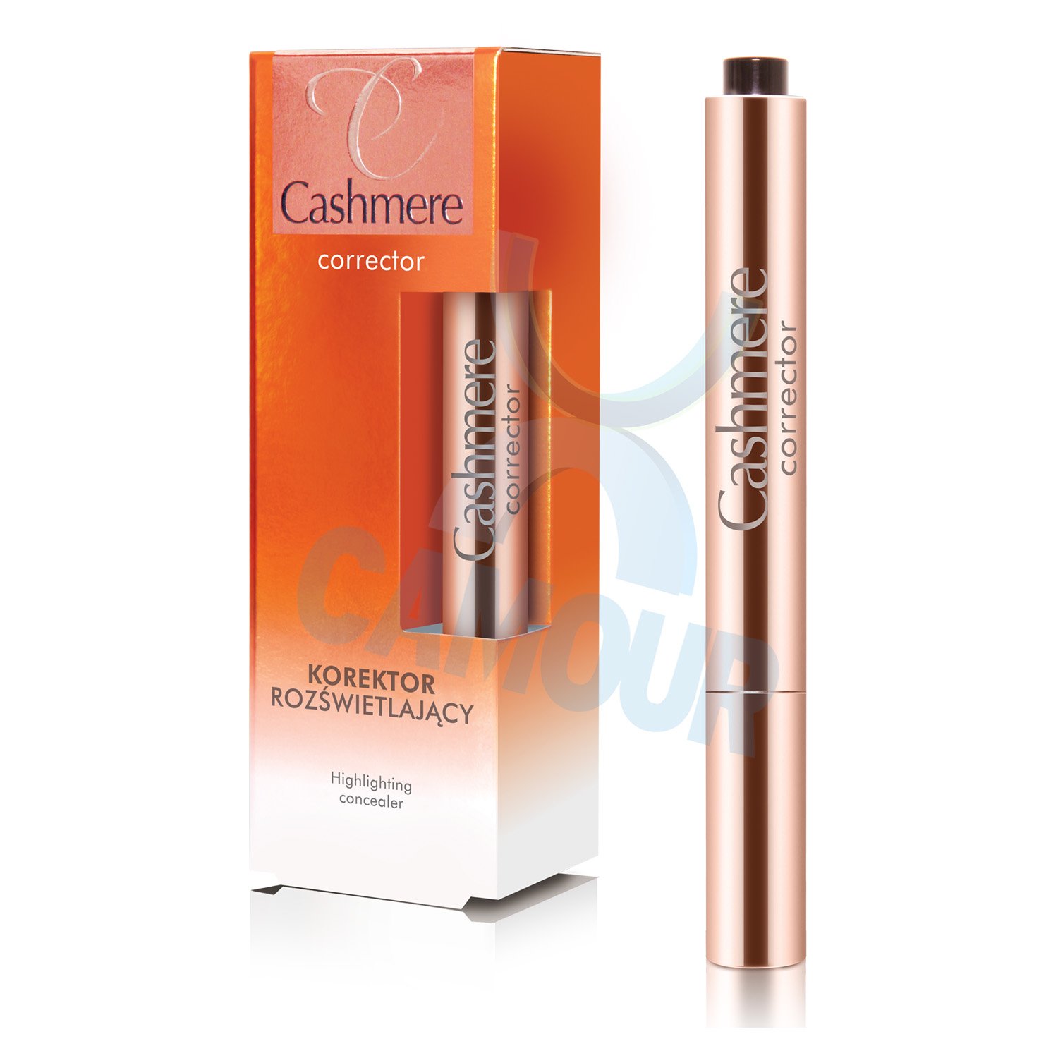 DAX Cashmere Perfecta Brightening Face Eye Zone Color Concealer Corrector 2.5ml