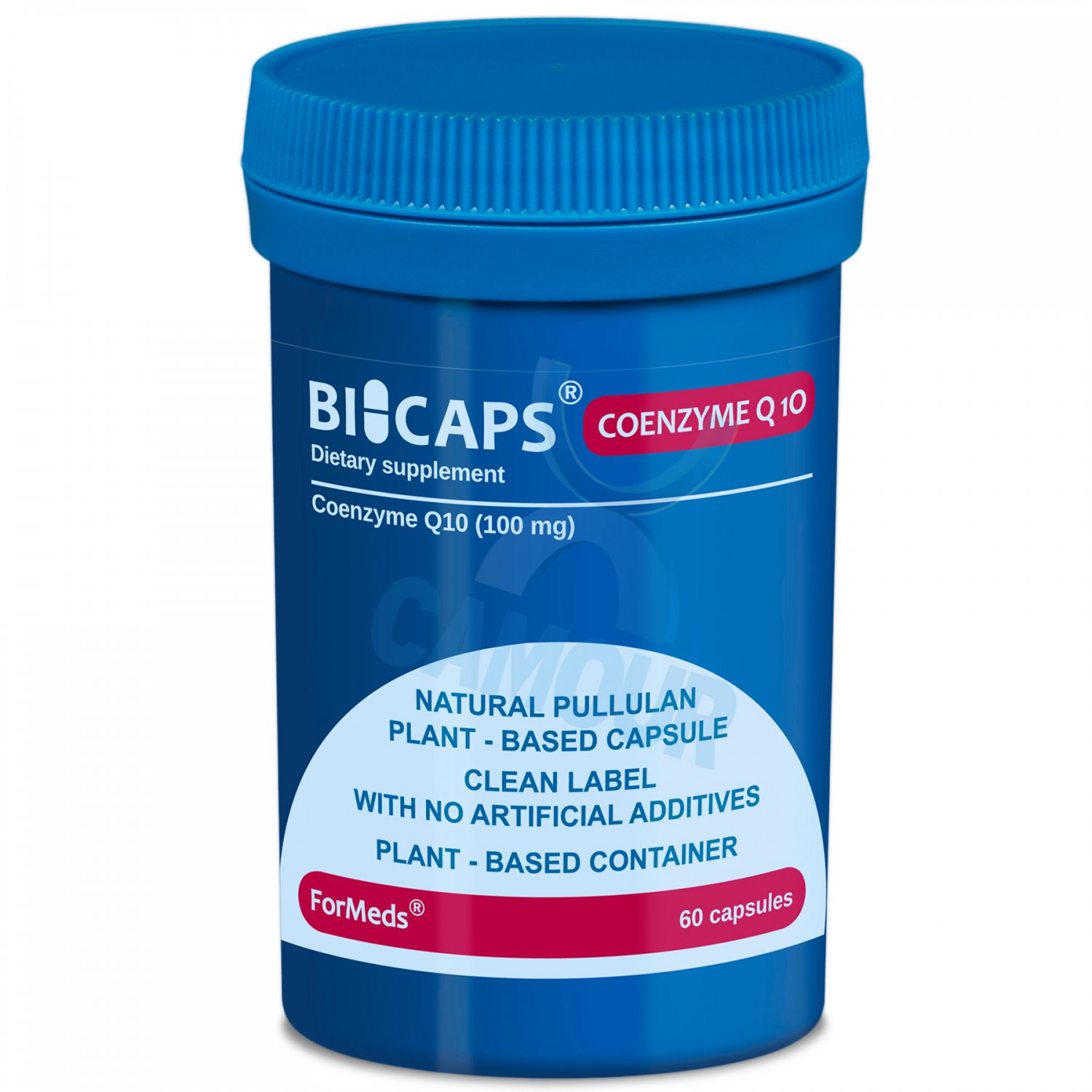 Bicaps Coenzyme Q10 Ubichinon 100mg High Absorption Vegan Antioxidant 60 Caps