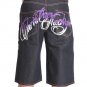 Skull/Roses Front-Stoned Denim Shorts by Ed Hardy NWT SZ 38
