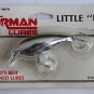 Old Vintage Antique Bill Norman Bass Fishing Crank Bait Lure Crom Black NEW Lure