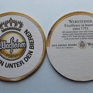 4 Warsteiner Premium Beer Bier Bar Coasters Can Mat Ale NEW