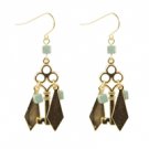 Star's Dazzle Chinese Style Antique Dangle Earrings