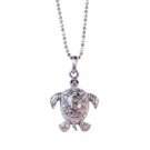 Star's Dazzle Turtle Pendant Necklace