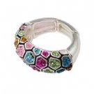 Star's Dazzle Multi Birth stone Color Stretchable Ring