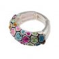 Star's Dazzle Multi Birth stone Color Stretchable Ring