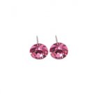 Made with Swarovski Elements Earrings Rose - Buy 1 Get 1 Free