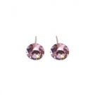 Made with Swarovski Elements Earrings Light Peach - Buy 1 Get 1 Free