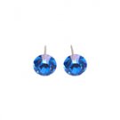 Made with Swarovski Elements Earrings Sapphire - Buy 1 Get 1 Free