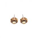 Made with Swarovski Elements Earrings Fire Opal - Buy 1 Get 1 Free