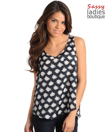 Navy White Top (Small)