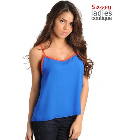 Blue with Orange Top (Small)