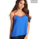 Blue with Orange Top (Large)