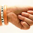 FASHION JEWELRY MULTI LINE BANGLE - Orange