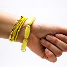 FASHION JEWELRY MULTI LINE BEADS - Yellow