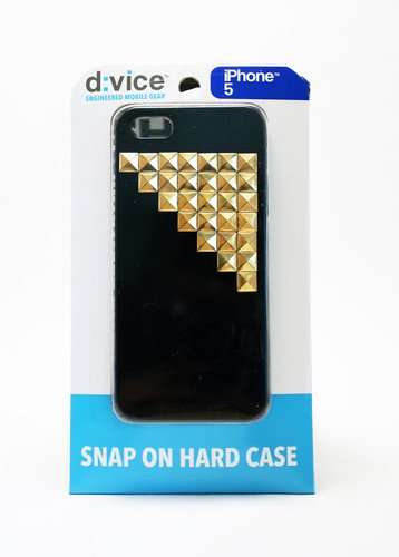 Sassy Ladies iPhone 5 Patterned Hard Case - Black