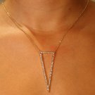 Gold & Silver Diamond Pendant