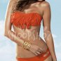 Cute Padded Boho Fringe Bikini