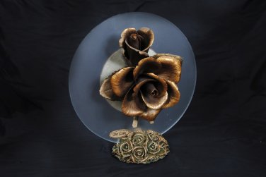 RESIN ROSE HAND PAINT