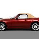 2006-09 Mazda Miata Convertible Vinyl Top with Heated Glass Window (Tan)