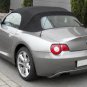 2003-08 BMW Z4/M Roadster Convertible Canvas Top with Glass Window (Black)