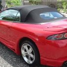 1996-99 Mitsubishi Eclipse Convertible Canvas Top with Heated Glass Window (Black)