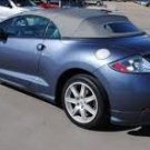 2006-09 Mitsubishi Eclipse Convertible Canvas Top with Heated Glass Window (Gray)
