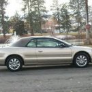 2001-06 Chrysler Sebring Convertible Vinyl Top with Plastic Window (Sandalwood)