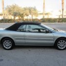 2001-06 Chrysler Sebring Convertible Vinyl Top with Plastic Window (Black)