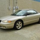 1996-2000 Chrysler Sebring Convertible Vinyl Top with Heated Glass Window (Sandalwood)
