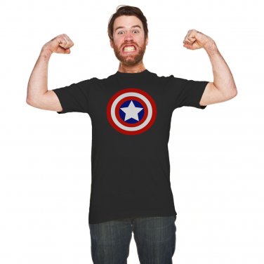 Marvel Comics Captain America Distressed Shield