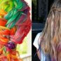 Appear as Artist with Size 12 Colors Non-toxic Temporary Hair Chalk Dye Soft Pastels