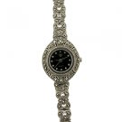 925 Sterling Silver And Stainless Steel Back Women's Watch WFW7