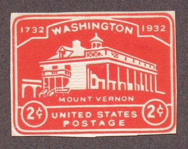 US Postal Stationery 1932. SC#u525.