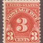 3 Cent Postage due 1931, SC#J82.