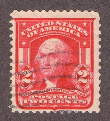 2 Cent Washington 1903. #SC319.
