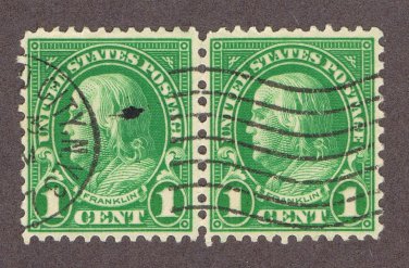1 Cent Franklin 1927. #SC632.