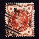 One half Penny Queen Victoria 1887. #SG 197.