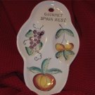 Spoon Rest grapes, cherries, peach