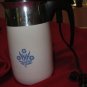 Corning Pyrex Coffee Pot E1210 Cornflower